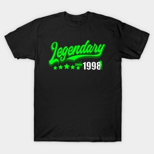 Legendary since 1998, grün T-Shirt